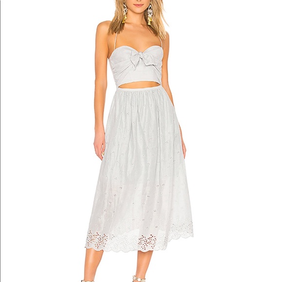 Zimmermann Dresses & Skirts - ZIMMERMAN | Iris Picnic Dress in Light Blue